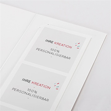 Weihnachtskarte blanco fotostreifen (n981187) - vue 4