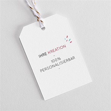 Geschenkanhänger Weihnachten blanco - 4x6cm (n291715)