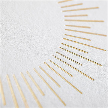 Weihnachtskarte Blanco - 15X15cm (N461103) - vue 2