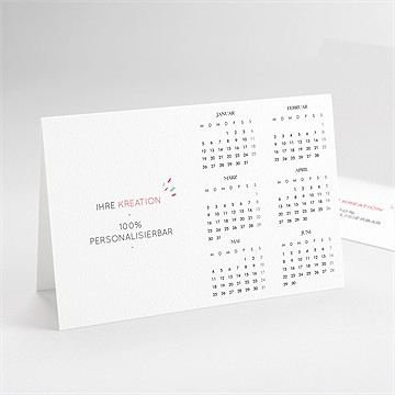 Weihnachtskarte Blanco - 9,8X14,5Cm (N41143)