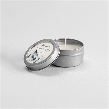 Kerze Trauer wintertraum - vue 3