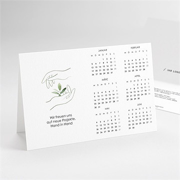 Weihnachtskarte neue projekte - kalender