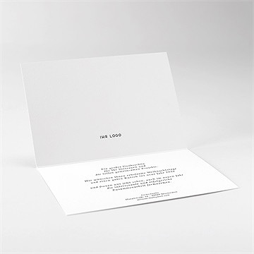 Weihnachtskarte Verschneite Wünsche - Kalender - vue 2