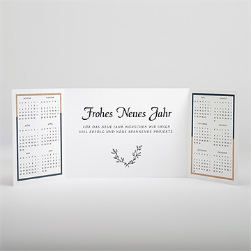 Weihnachtskarte florale überraschung - vue 2