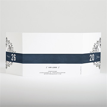 Weihnachtskarte florale überraschung - vue 3