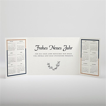 Weihnachtskarte florale nachricht - vue 2