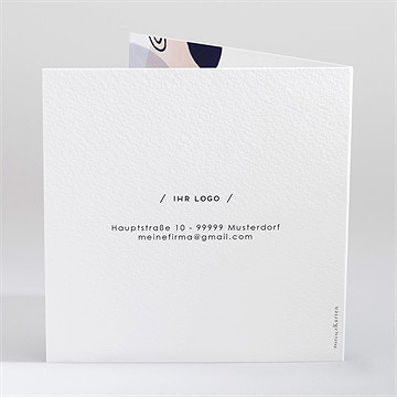 Weihnachtskarte Grafisches Aquarell - vue 3