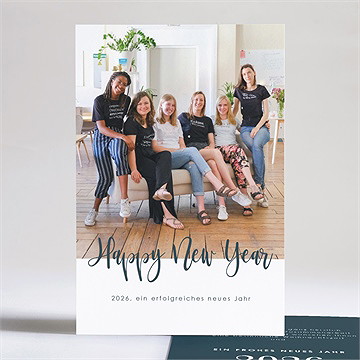 Weihnachtskarte Moderne Kalligraphie