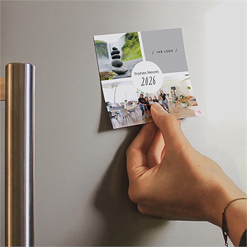 Weihnachtskarte Trendige Fotocollage - vue 2