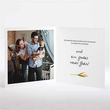 Weihnachtskarte Beauty - vue 2