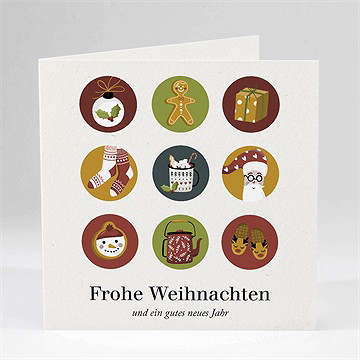 Weihnachtskarte vintage weihnachten
