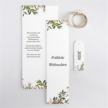 Weihnachtskarte stilvolle weihnachtswünsche - vue 4