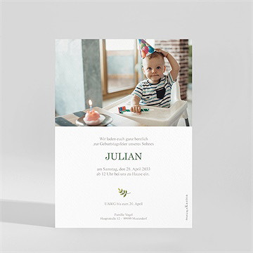 Geburtstagseinladung kleiner hase - vue 2