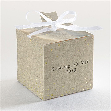 Geschenkbox Hochzeit strandliebe - gold - vue 3