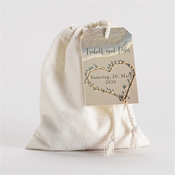 Geschenkbeutel Hochzeit strandliebe