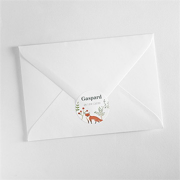 Sticker Geburt kleine waldtiere - vue 3