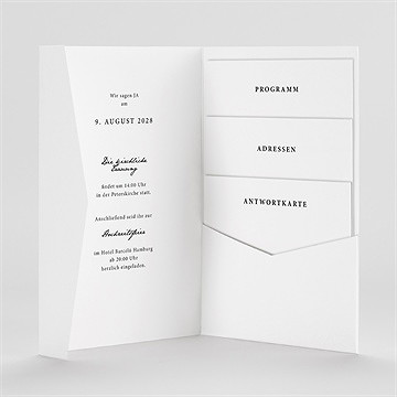 Hochzeitseinladung fotoautomat schlicht-allinone - vue 2