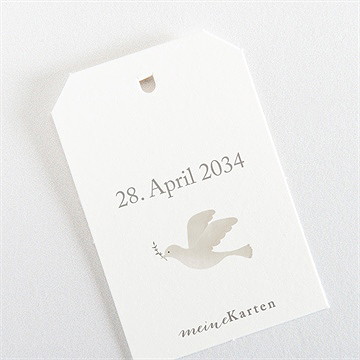 Geschenkanhänger Taufe Sanfte Poesie - vue 3