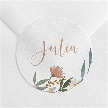 Aufkleber Taufe sanfte poesie