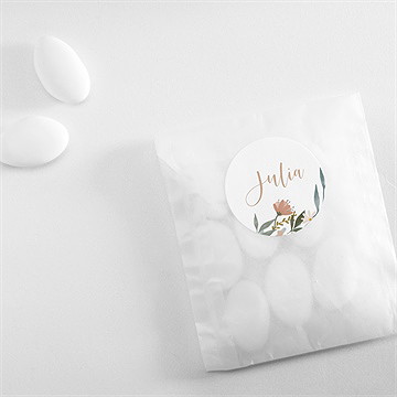 Aufkleber Taufe sanfte poesie - vue 4