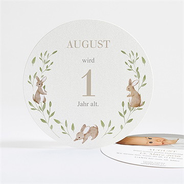 Geburtstagseinladung die kleine hasen