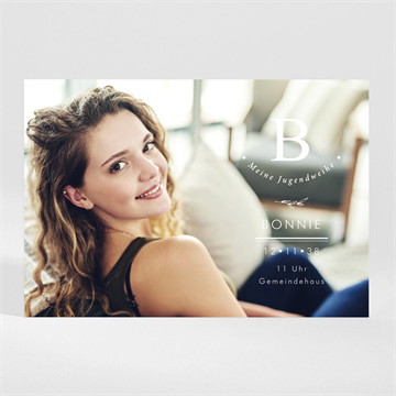 Einladungskarte Jugendweihe Erwachsenwerden