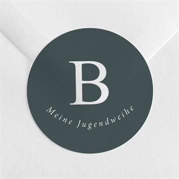 Aufkleber Jugendweihe Erwachsenwerden