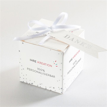 Geschenkbox - Würfel