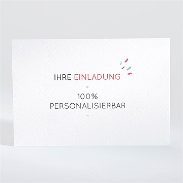 Einladungskarte Jugendweihe blanco 13,8x9,5cm (n110292)