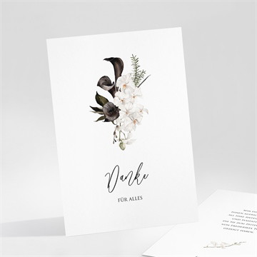 Trauerdanksagung orchideen