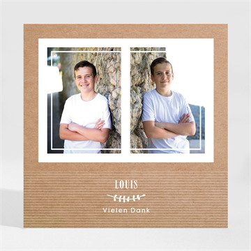 Danksagungskarte Jugendweihe Jugendlichkeit