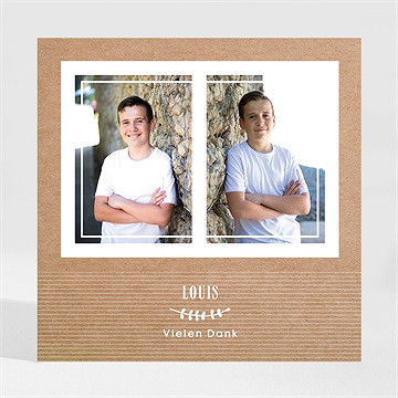 Danksagungskarte Jugendweihe Jugendlichkeit