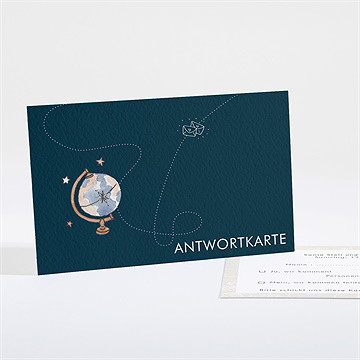 Antwortkarte Hochzeit hochzeitsreise