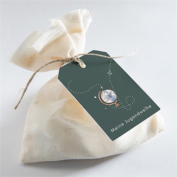 Geschenkanhänger Jugendweihe reisepass zur jugendweihe - vue 2