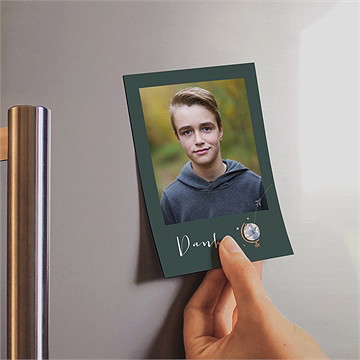 Danksagungskarte Jugendweihe reisepass zur jugendw - magnet - vue 2