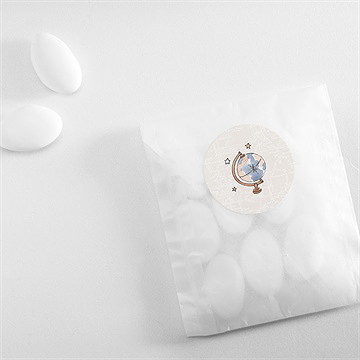 Aufkleber Jugendweihe reisepass zur jugendweihe - vue 4