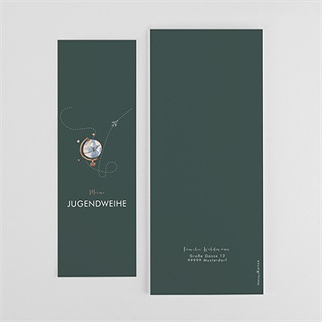 Einladungskarte Jugendweihe reisepass zur jugendweihe 2 - vue 4