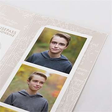 Einladungskarte Jugendweihe reisepass zur jugendweihe 2 - vue 5