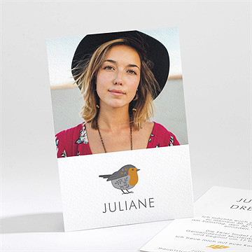 Geburtstagseinladung Kleiner Vogel