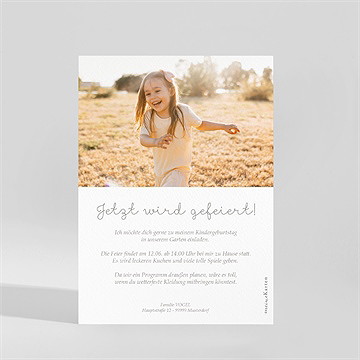 Geburtstagseinladung pandabär - Vue 2