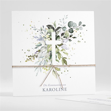 Einladung Kommunion hoffnung - kordel