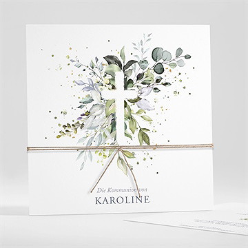 Einladung Kommunion hoffnung - kordel