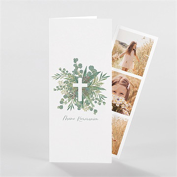 Einladung Kommunion anmut - fotostreifen