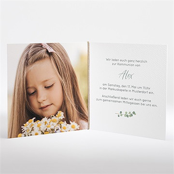 Einladung Kommunion anmut - kordel - vue 2