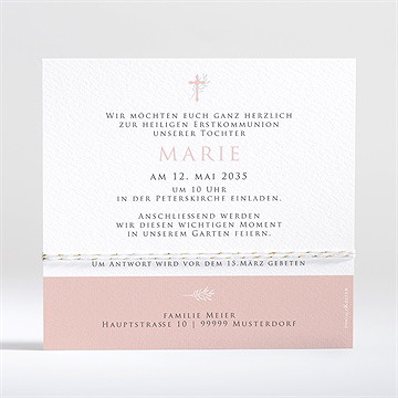 Einladung Kommunion andächtig - vue 2