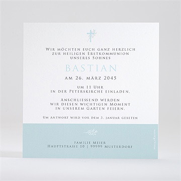 Einladung Kommunion inbrunst - gold - vue 3