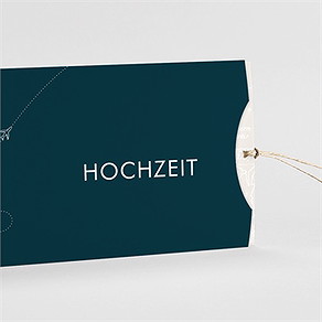 Hochzeitseinladung hochzeitsreise - quer