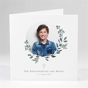 Einladung Konfirmation glaubensbekenntnis