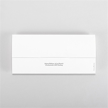 Hochzeitseinladung Perfekt Geplant - Etui - vue 6