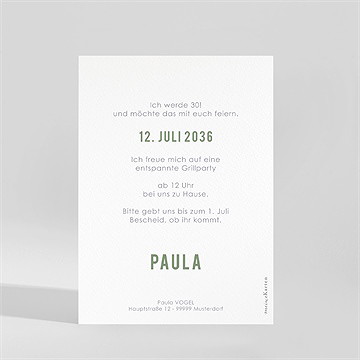 Geburtstagseinladung Happy 30 - vue 2